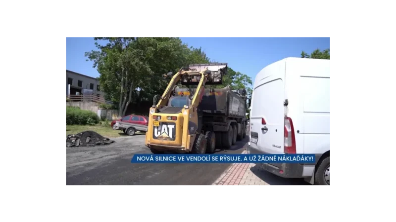 Rekonstrukce silnice ve Vendolí: Klidná doprava