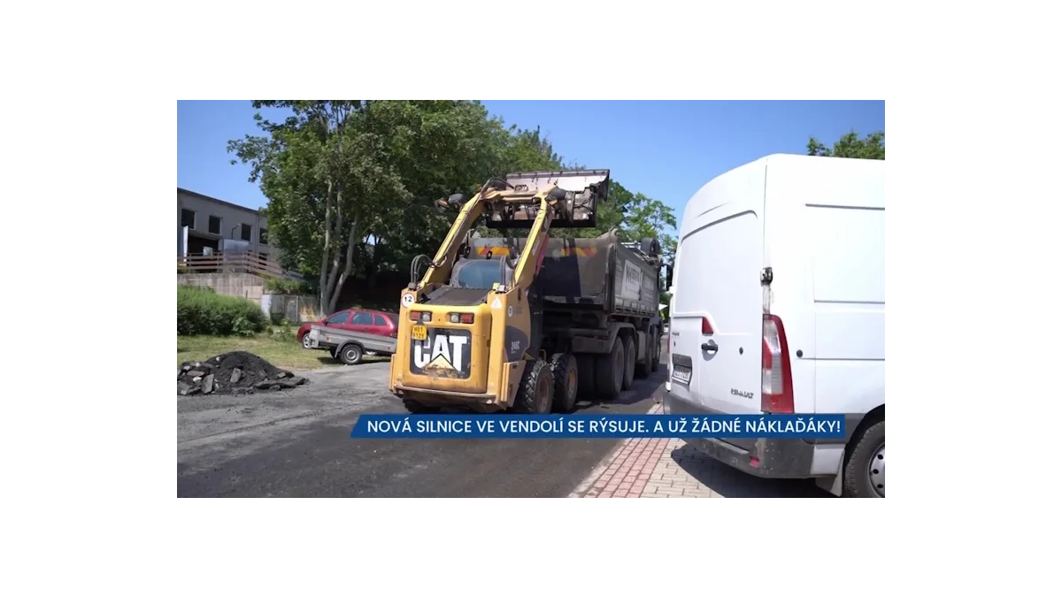 Rekonstrukce silnice ve Vendolí: Klidná doprava