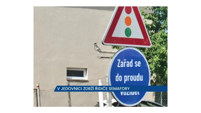 Zprávy o rekonstrukci Eurooil křižovatky v Jedovnici