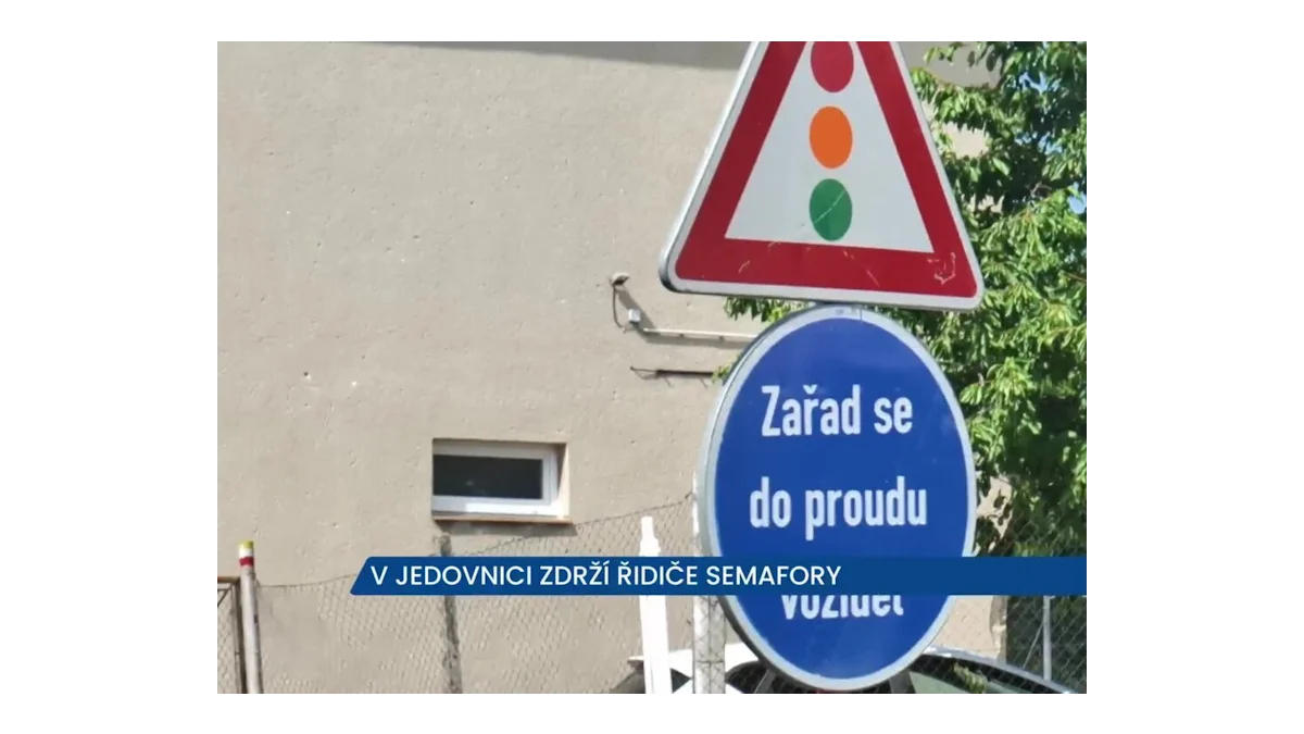Zprávy o rekonstrukci Eurooil křižovatky v Jedovnici