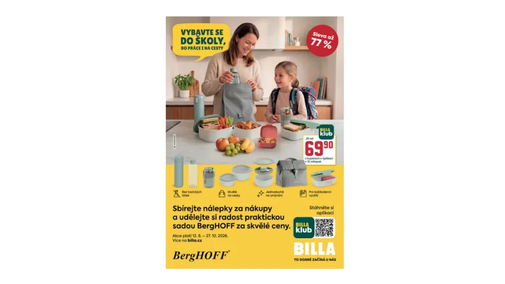 BILLA zahajuje školní sezónu s novým katalogem