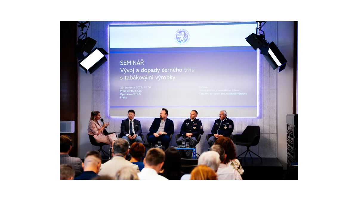 Dopady černého trhu: seminář o tabákových produktech