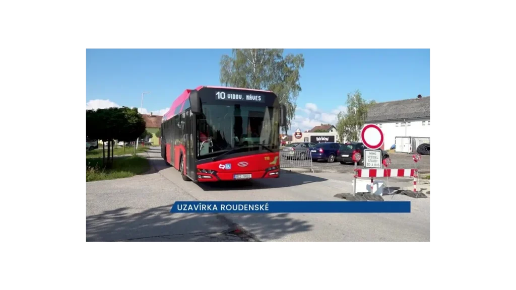 Opravy Roudenské ulice v Roudném se protáhnou