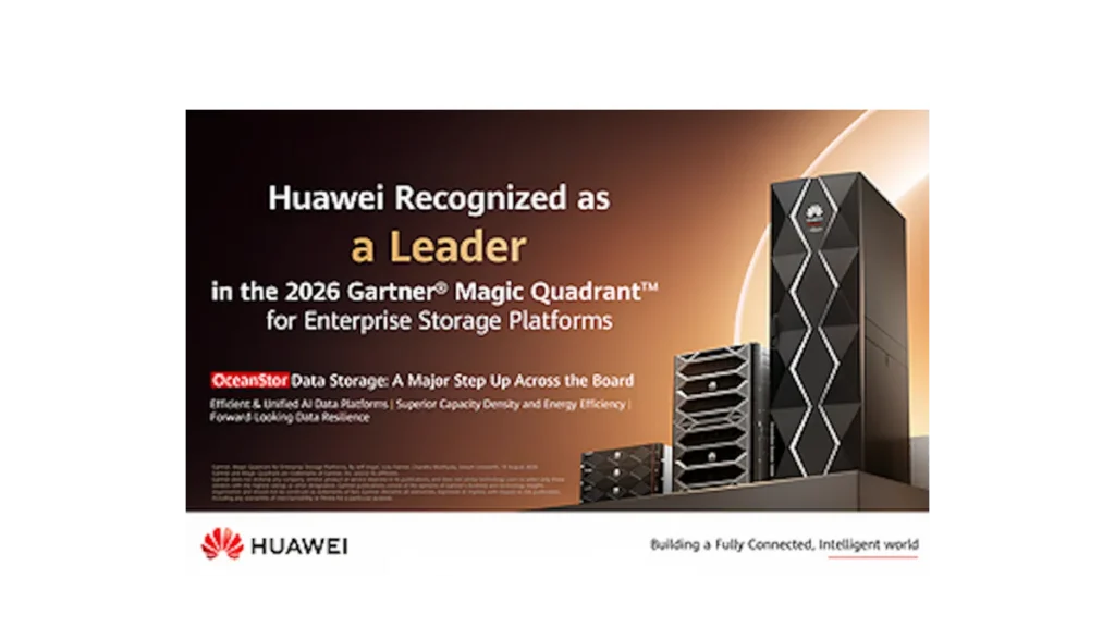 Huawei dominovalo v Gartner Magic Quadrant pro úložné platformy