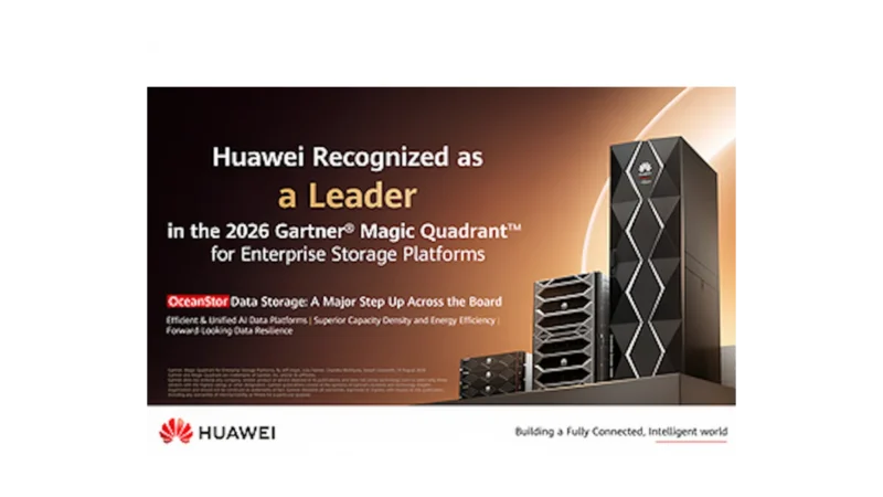 Huawei dominovalo v Gartner Magic Quadrant pro úložné platformy