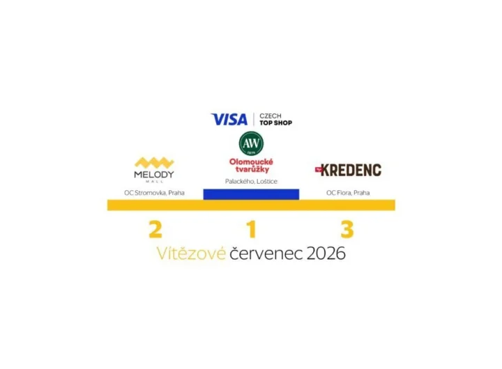 Oceněné tvarůžky v soutěži Visa Czech Top Shop