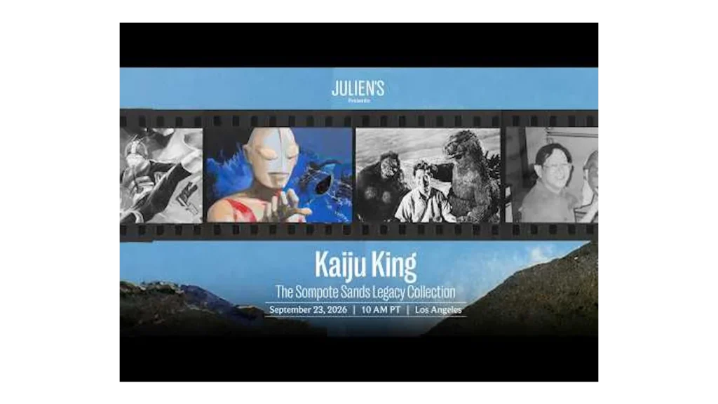 Objevte aukci Julien's: King Kaidžú s filmovými poklady
