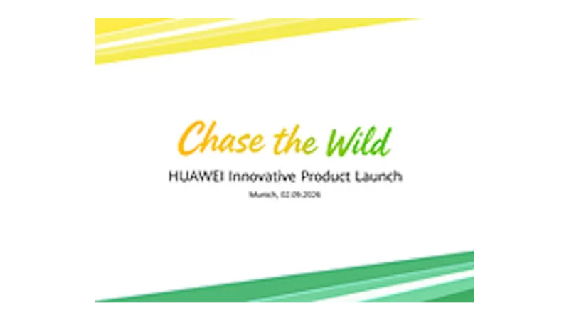 Nová nositelná zařízení Huawei na obzoru