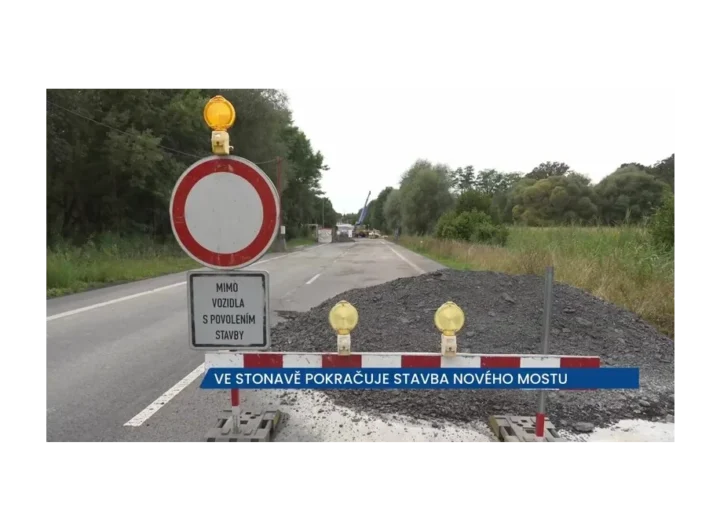 Oprava mostu ve Stonavě na Karvinsku komplikuje dopravu
