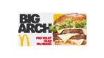 Nový Big Arch burger v McDonald's láká gurmány