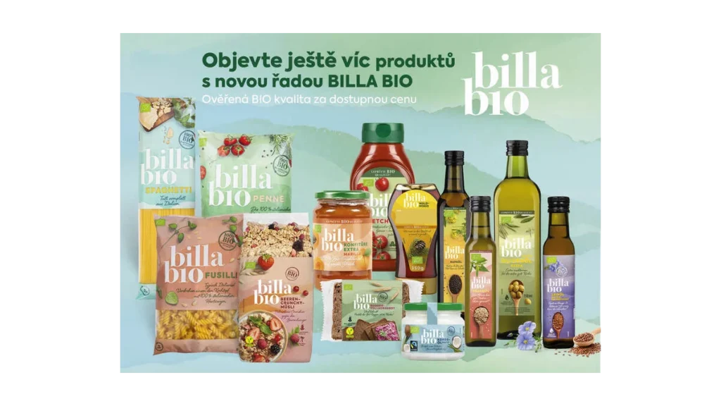 BILLA představuje revoluční biopotraviny na českém trhu
