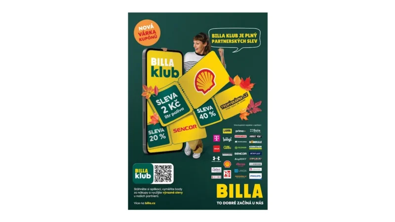 BILLA klub: Ušetřete na školních potřebách a módě