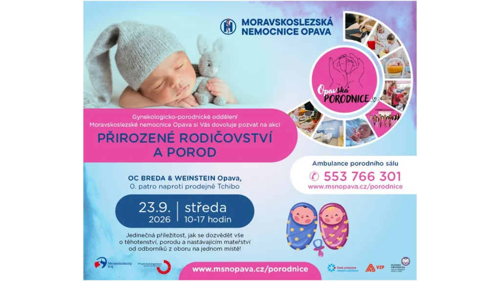 Objevte přirozené rodičovství v OC Breda Opava