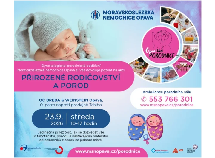 Objevte přirozené rodičovství v OC Breda Opava