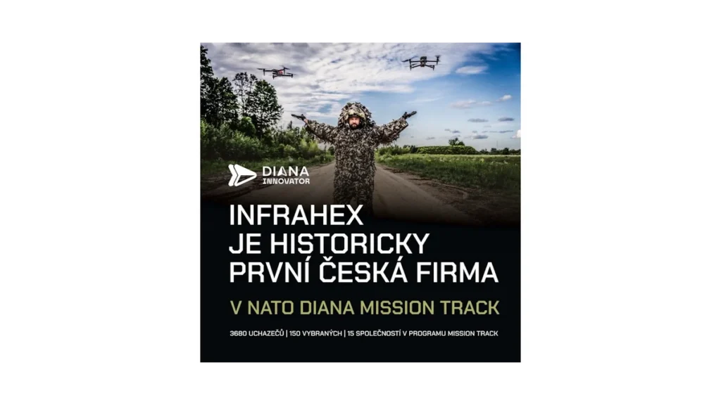 InfraHex a její úspěch v NATO DIANA Mission Track