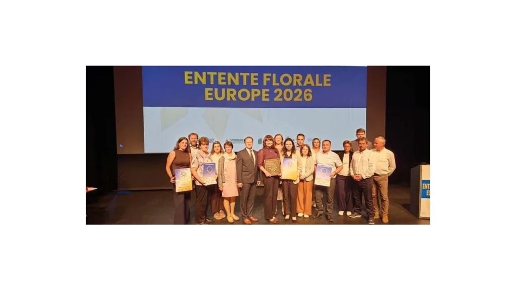 Cejle vybojovala zlato v Entente Florale Europe